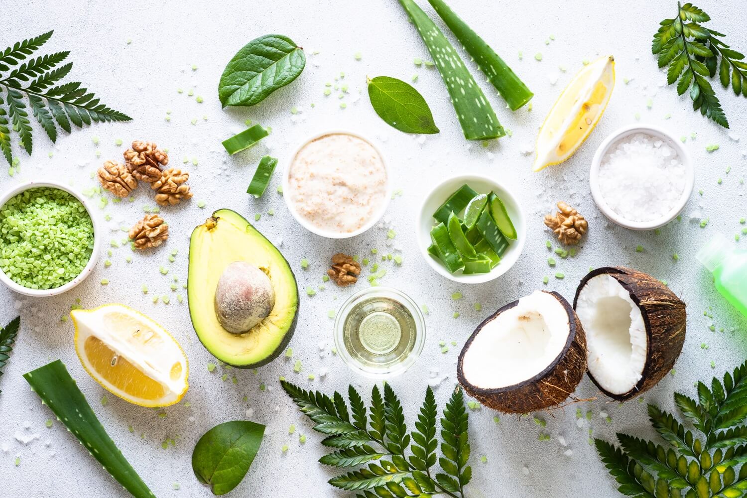 Natural skincare ingredients